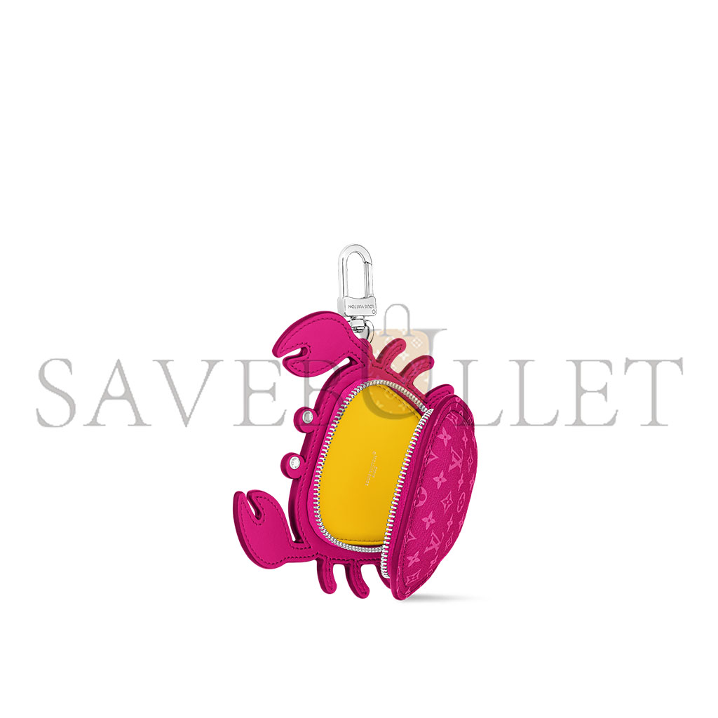 LOUIS VUITTON LV CRAB BAG CHARM M02298 (14*11*3.5cm)